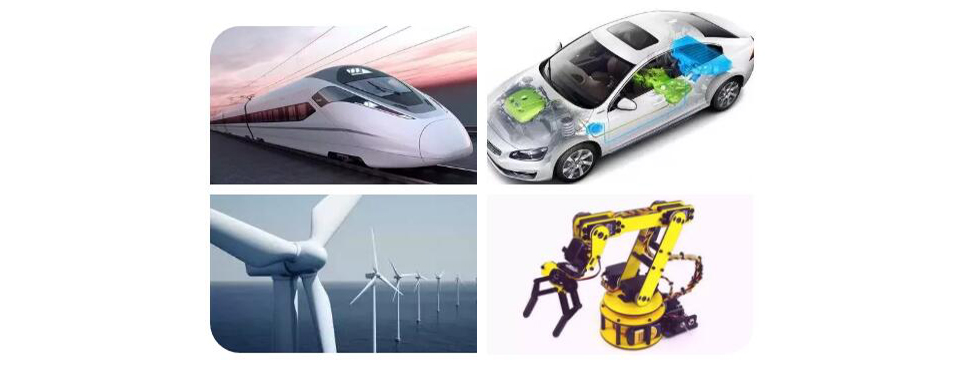 高鐵、新能源汽車、風(fēng)力發(fā)電、機(jī)器人、5G基站用IGBT模塊 